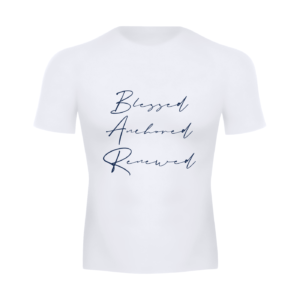 Blessed. Anchored. Renewed. - Sport wear by Theragape